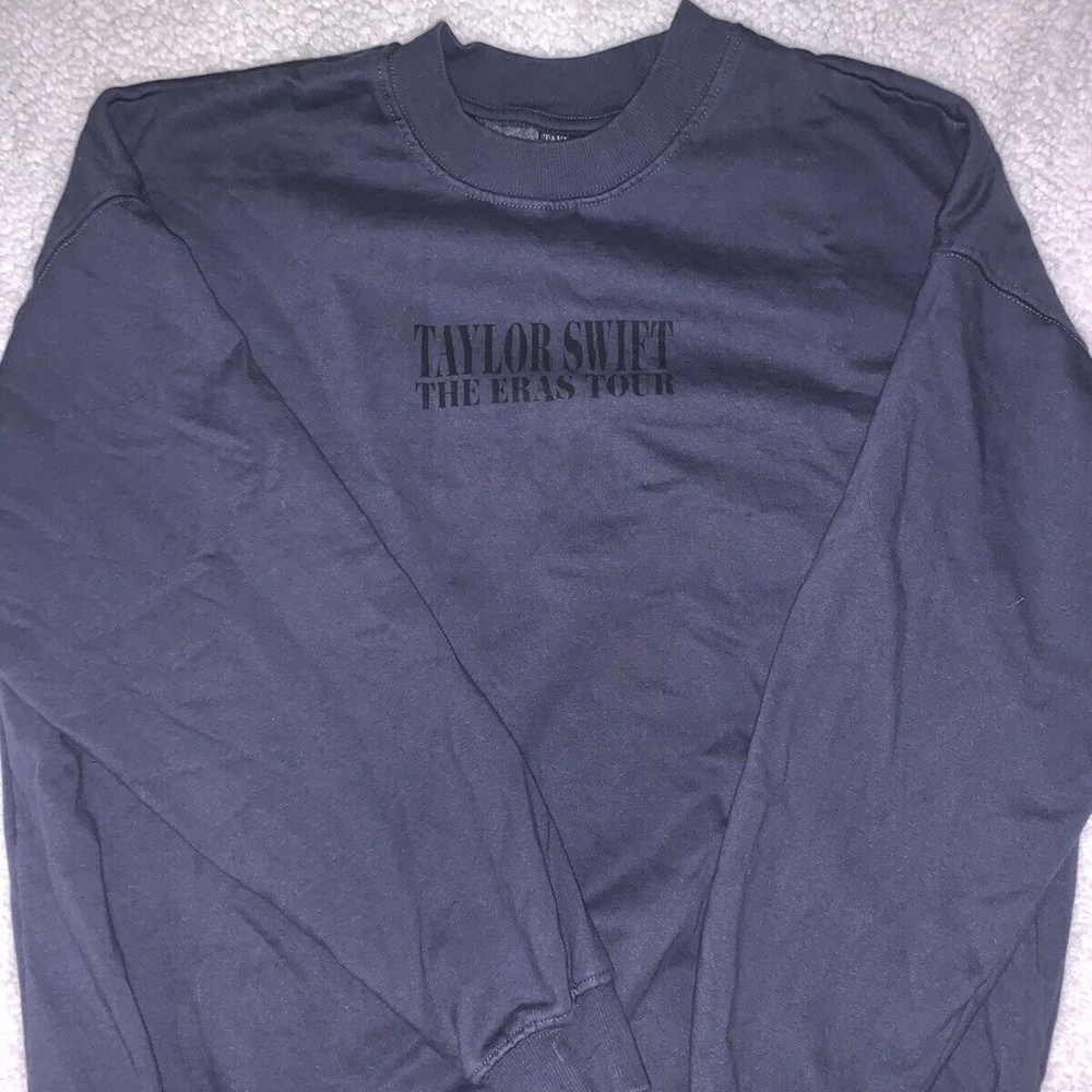 TAYLOR SWIFT OFFICIAL ERAS TOUR NAVY CREWNECK